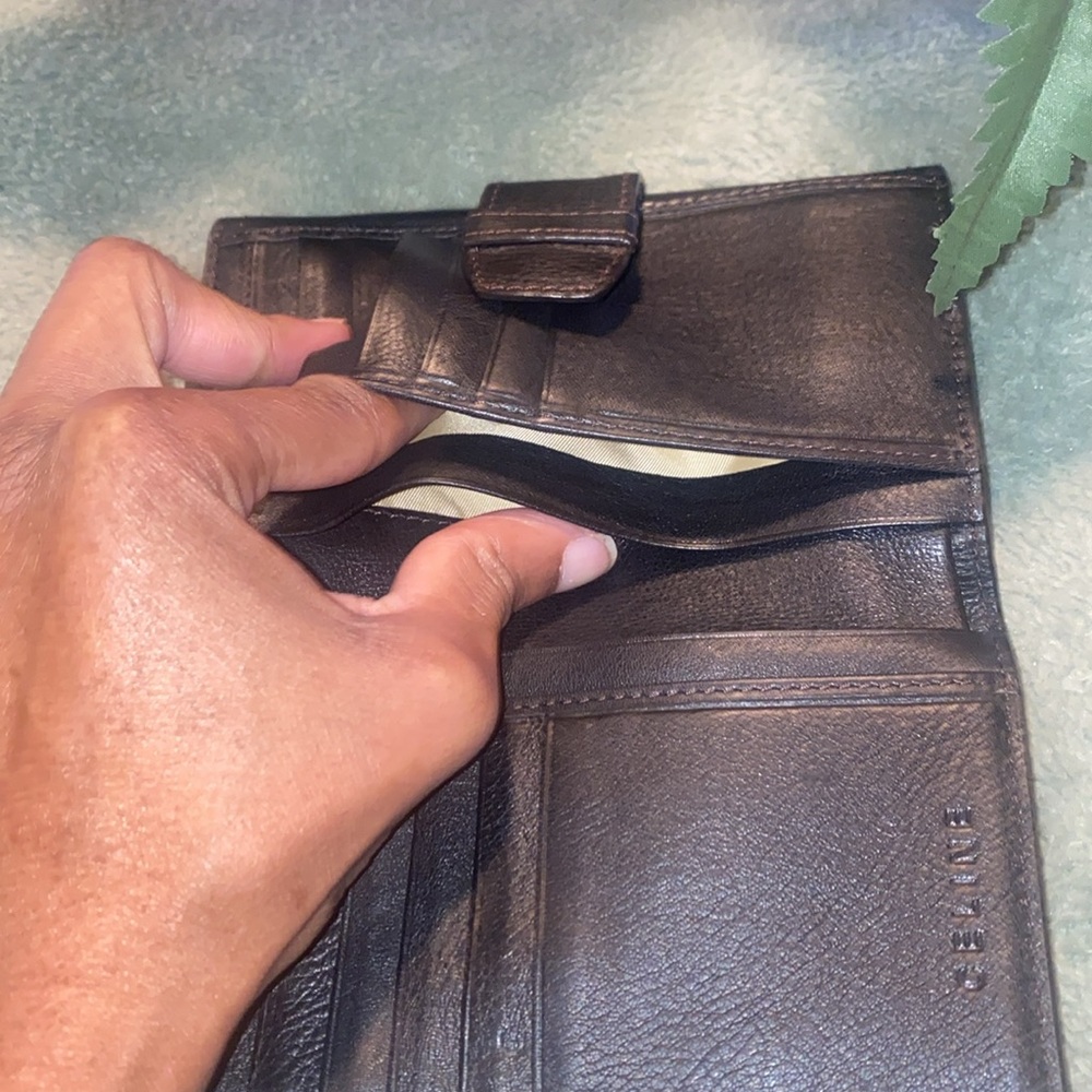 EUC Celine black wallet!  12 card holders with bill compartment and coin pouch! - Picture 11 of 11